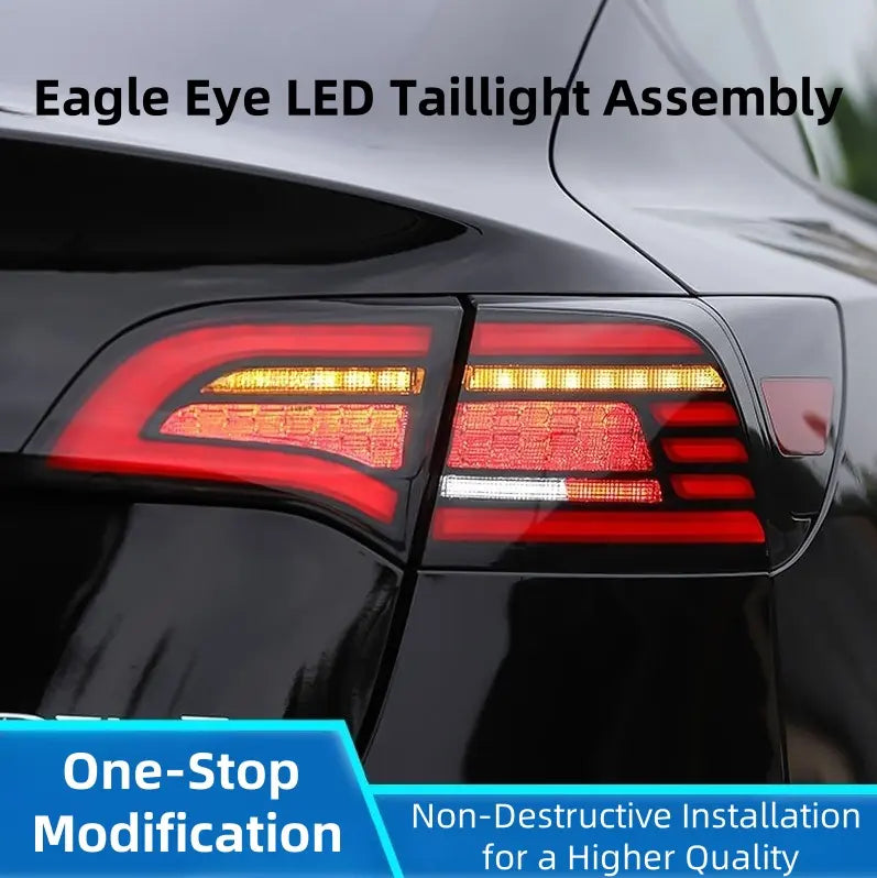 1077397-00-G Rear Tail Lamp Assembly Modification for Tesla Model Y/3  Modtesla