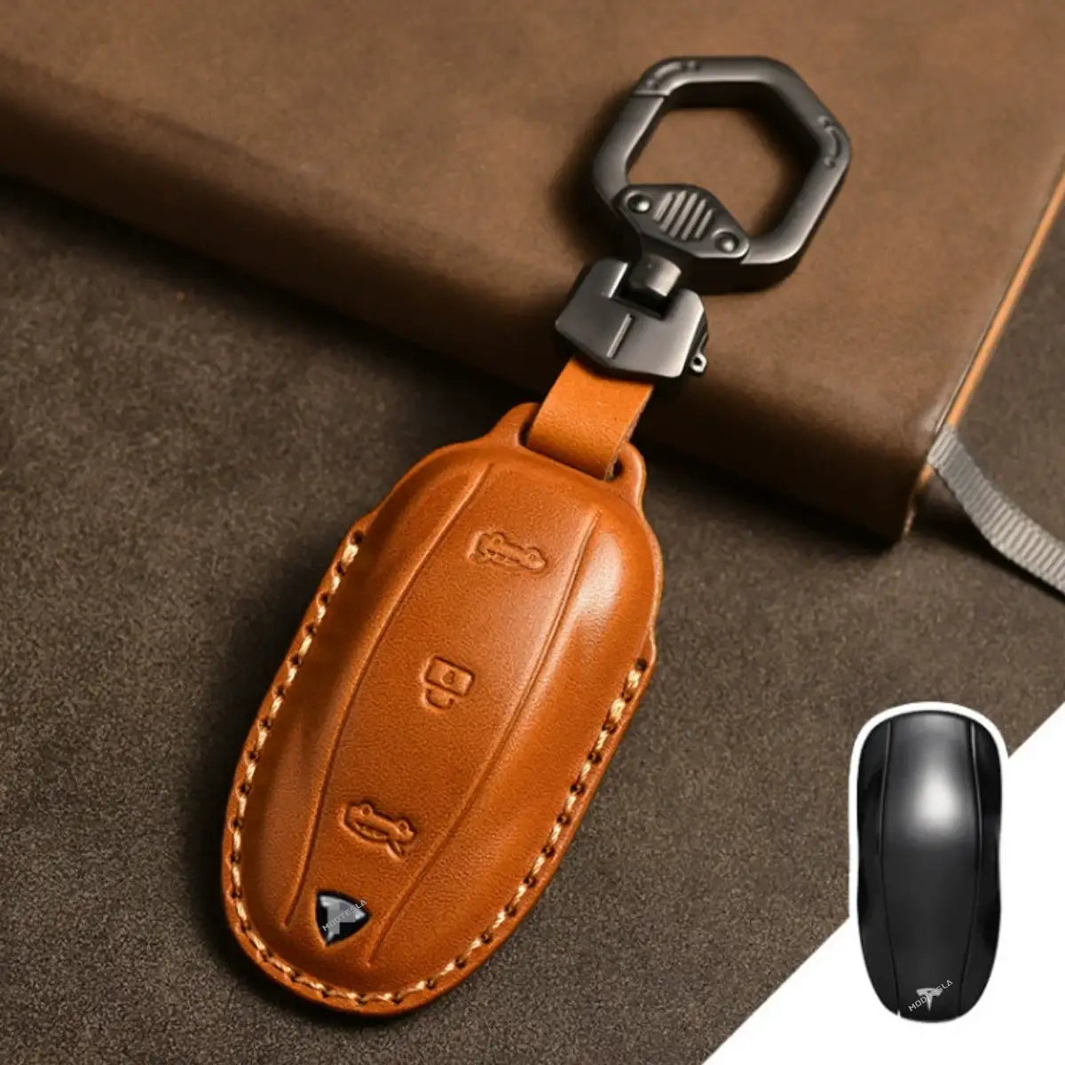 Leather Key Protector for Tesla Model Y/3/X/S  Modtesla