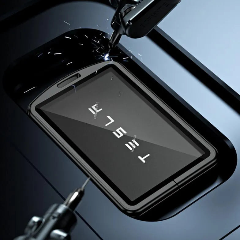 Aluminum Alloy Key Card Holder for Tesla  Modtesla