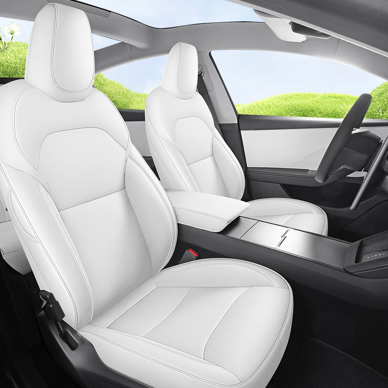Fully-Covered Napa Seat Cover for Tesla Model Y Juniper 2025+