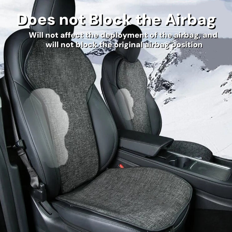 Linen Breathable Seat Cover for Tesla Model Y/3 - Modtesla