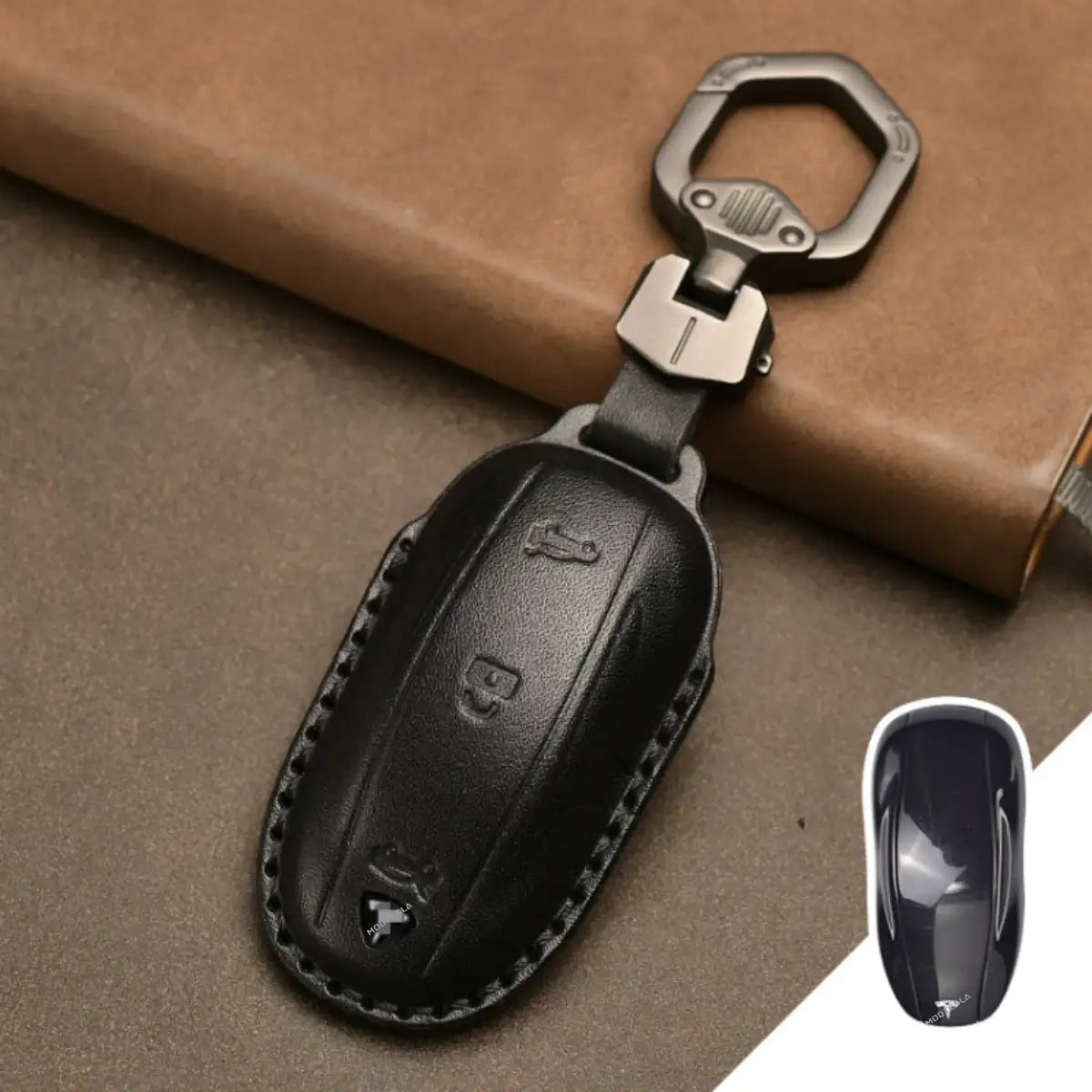 Leather Key Protector for Tesla Model Y/3/X/S  Modtesla