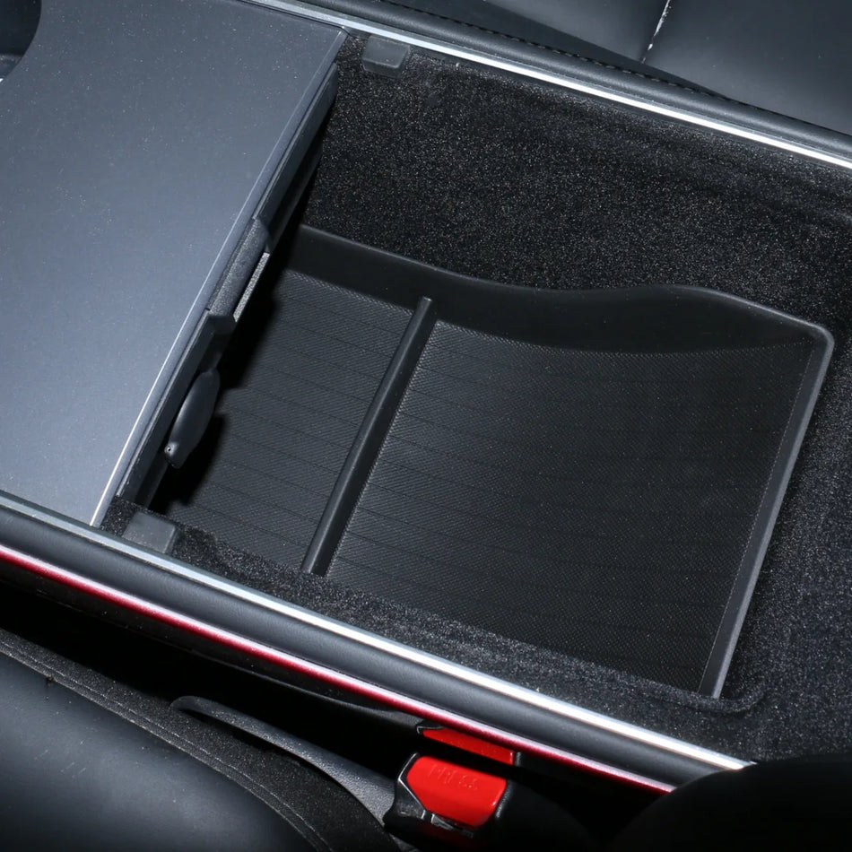 Lower Armrest Storage Tray for Tesla Model Y/3