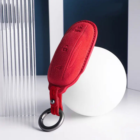 Alcantara Key Fob Cover for Tesla Model Y/3/X/S  Modtesla