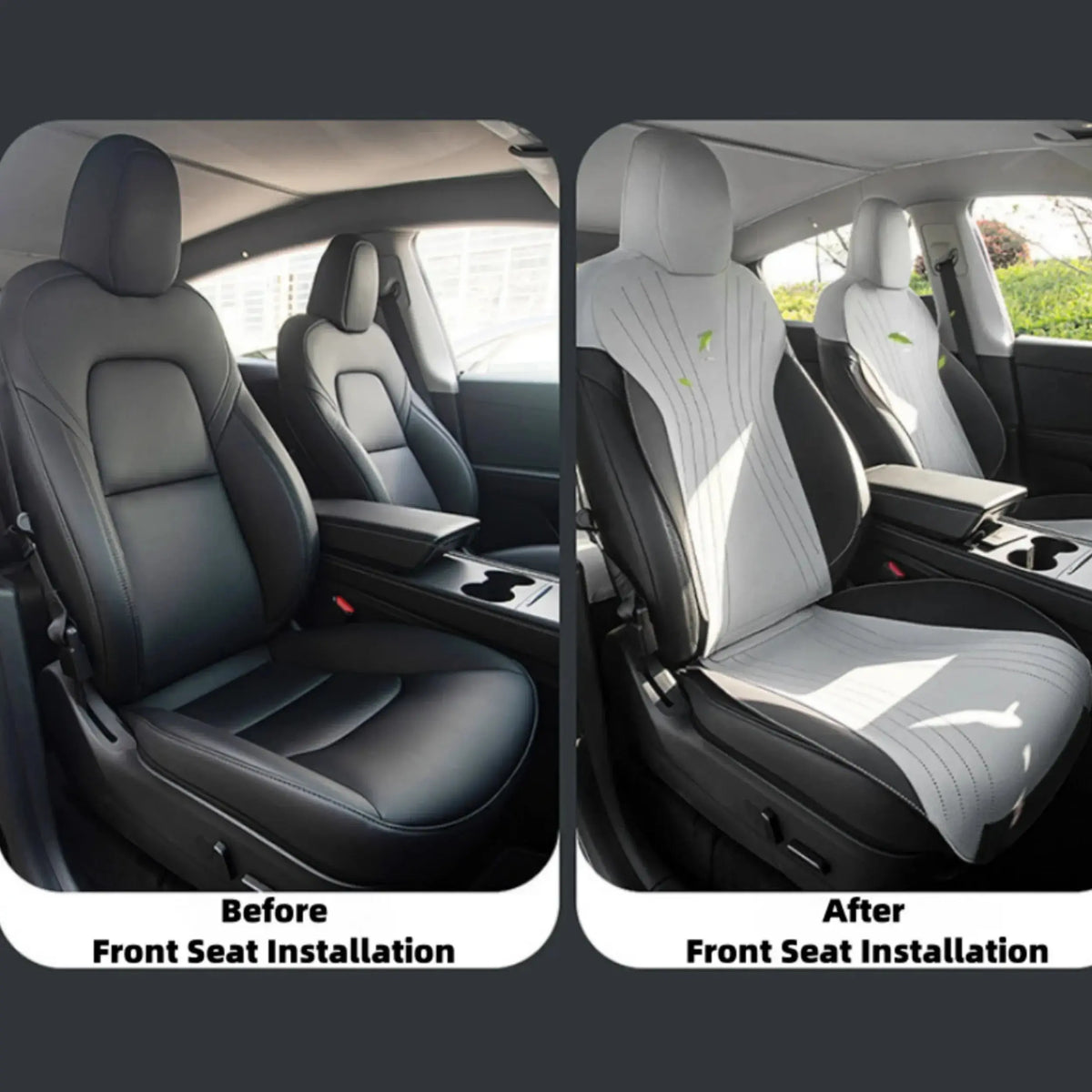 Tesla Model Y/3 Suede Seat Cover - Modtesla
