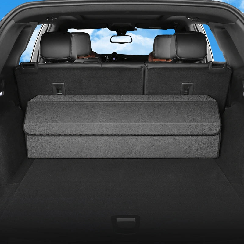 Suede Trunk Storage Box for Tesla Model Y/3
