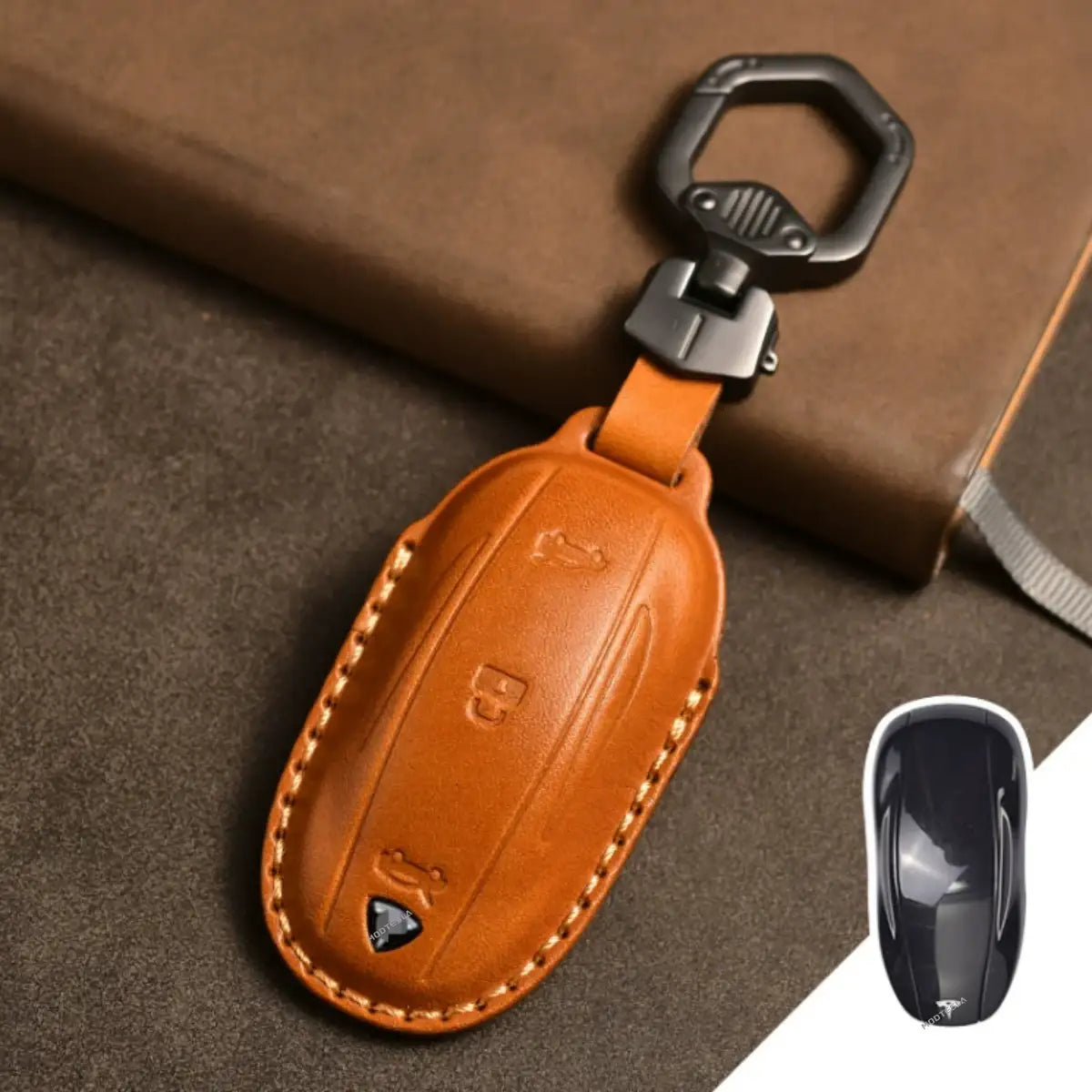 Leather Key Protector for Tesla Model Y/3/X/S  Modtesla