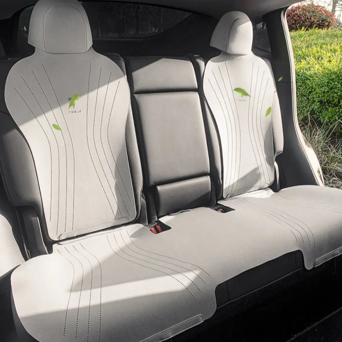 Tesla Model Y/3 Suede Seat Cover - Modtesla