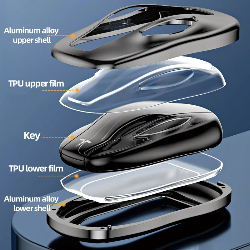 Aluminum Alloy Key Protector for Tesla Model Y/3/X/S