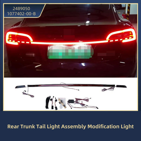 2489050 / 1077402-00-B Rear Trunk Tail Light Assembly Modification Light for Tesla Model Y/3  Modtesla