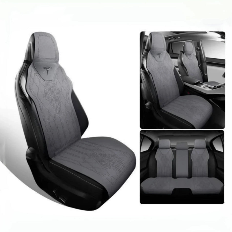 Suede Seat Cover for Tesla Model Y/3