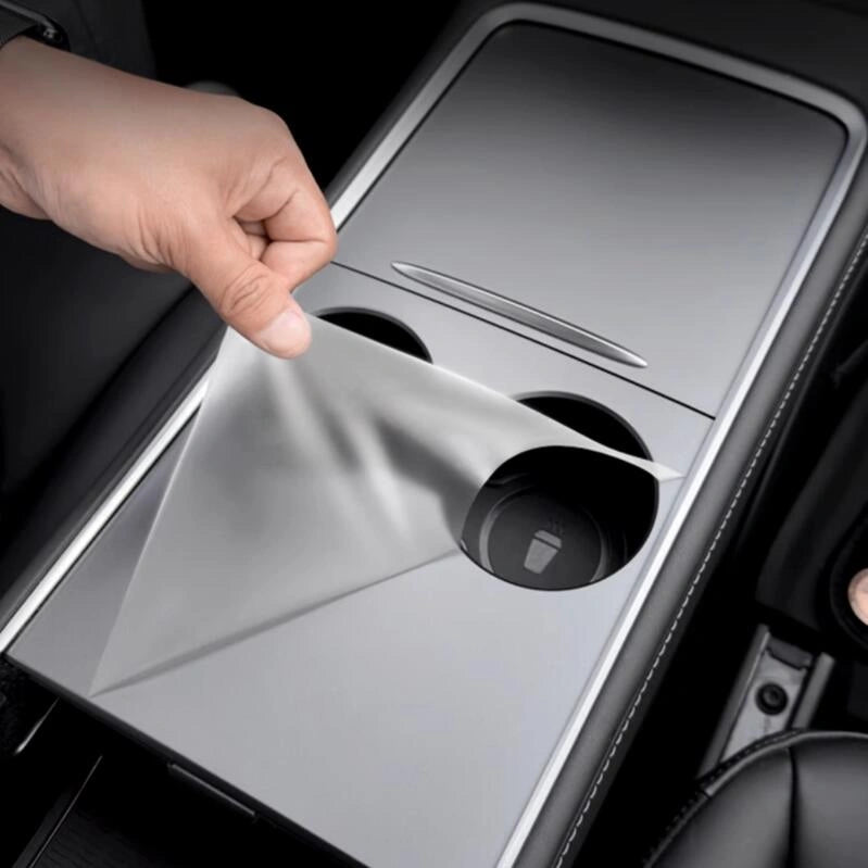 TPU Center Console Protective Film for Tesla Model 3 Highland 2024+