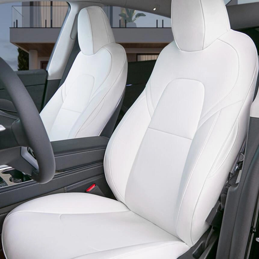 Fully-Covered Napa Seat Cover for Tesla Model Y Juniper 2025+ - Modtesla