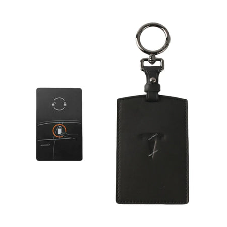 Leather Key Card Holder for Tesla  Modtesla
