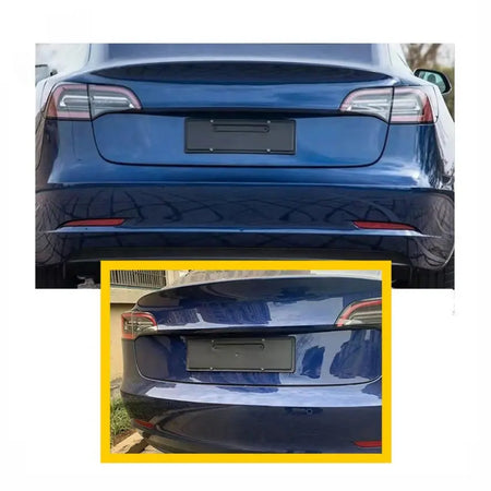 1096848-00-B / 1096844-00-B Rear License Plate Frame for Tesla Model 3 2019-2021  Modtesla