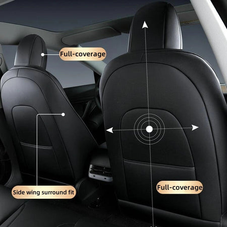 All-Season Fully-Covered Seat Cover for Tesla Model 3 - Modtesla