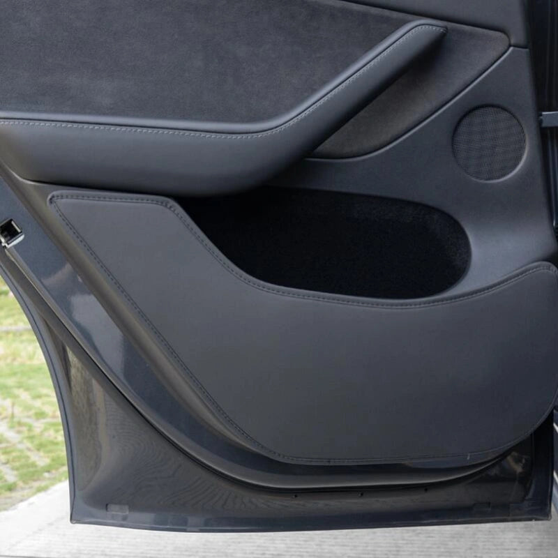 Leather Side Door Protector for Model Y/3