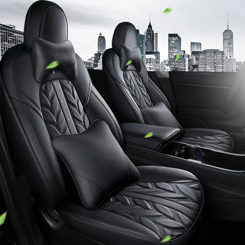 All-Season Fully-Covered Seat Cover for Tesla Model 3