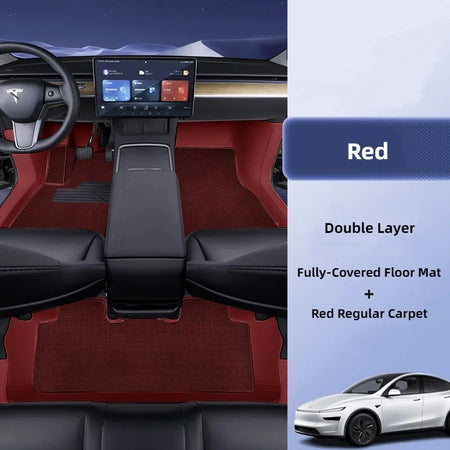 Model Y/3 Floor Mat Double Layer & All-Inclusive for Tesla  Modtesla
