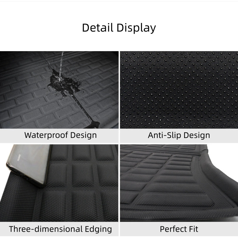 3D Frunk Mat & Trunk Mat for Tesla Model Y 2019-2024  Modtesla