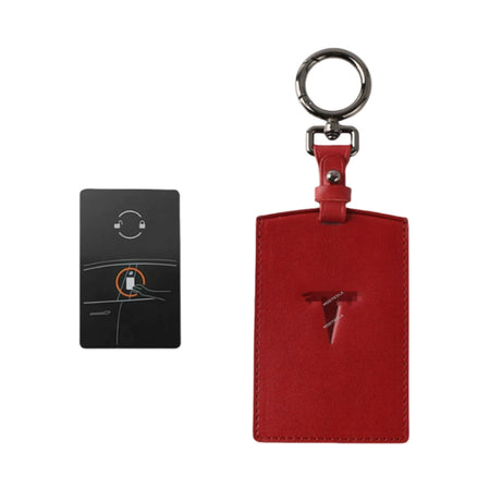Leather Key Card Holder for Tesla  Modtesla