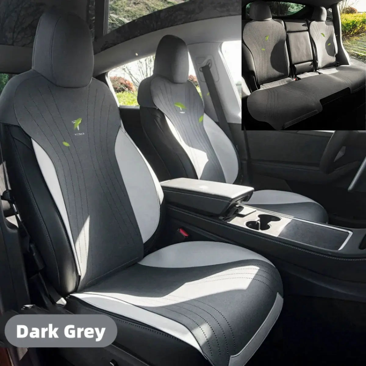 Tesla Model Y/3 Suede Seat Cover - Modtesla
