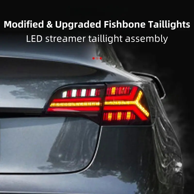 1077397-00-G Rear Tail Lamp Assembly Modification for Tesla Model Y/3  Modtesla
