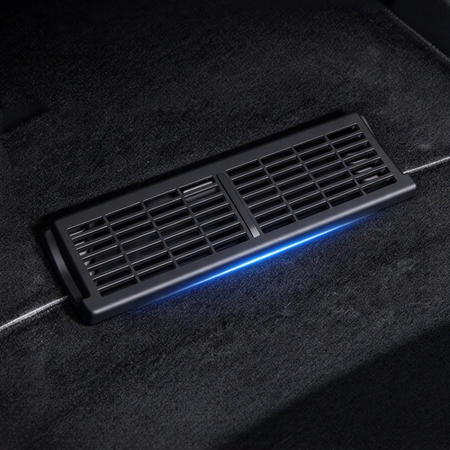 Backseat Under Seat Air Flow Vent Grille Cover for Tesla Model Y 2019-2024  Modtesla