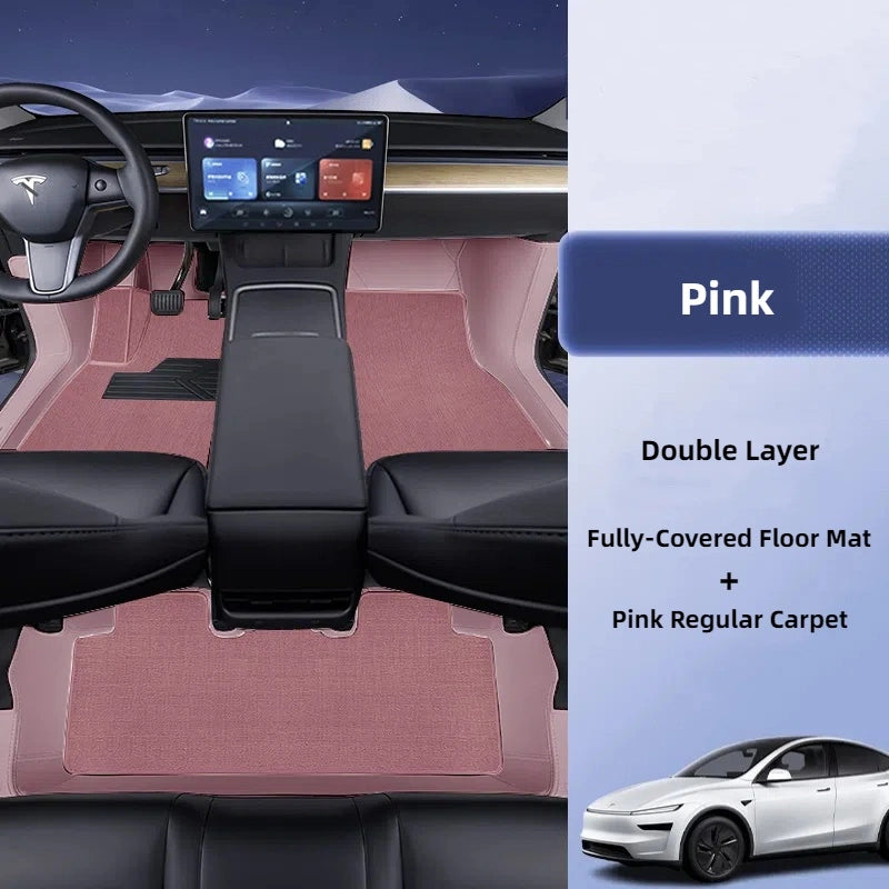 Model Y/3 Floor Mat Double Layer & All-Inclusive for Tesla  Modtesla