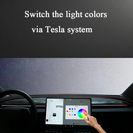 LED Ambient Light for Tesla  Modtesla
