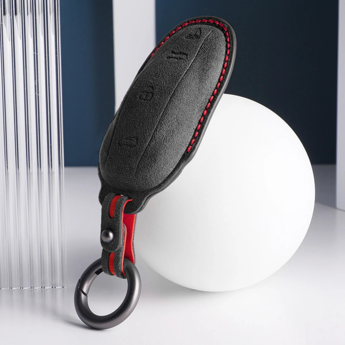 Alcantara Key Fob Cover for Tesla Model Y/3/X/S  Modtesla