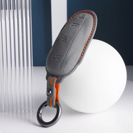 Alcantara Key Fob Cover for Tesla Model Y/3/X/S  Modtesla