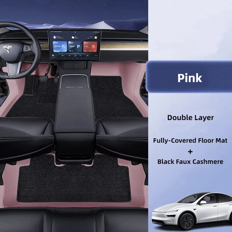 Model Y/3 Floor Mat Double Layer & All-Inclusive for Tesla  Modtesla