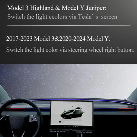 LED Ambient Light for Tesla  Modtesla