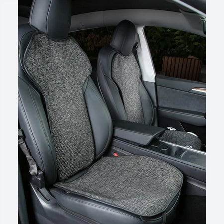 Linen Breathable Seat Cover for Tesla Model Y/3 - Modtesla