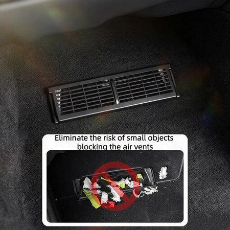 Backseat Under Seat Air Flow Vent Grille Cover for Tesla Model Y 2019-2024  Modtesla