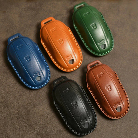 Leather Key Protector for Tesla Model Y/3/X/S  Modtesla