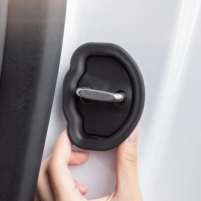 Door Latch Lock Cover for Tesla Model Y/3 (4pcs)