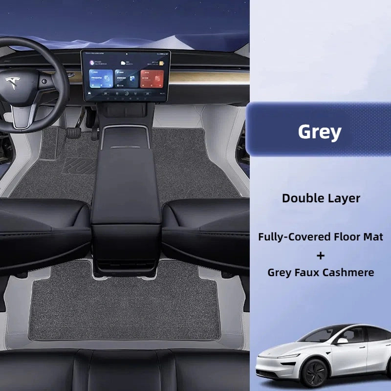 Model Y/3 Floor Mat Double Layer & All-Inclusive for Tesla  Modtesla