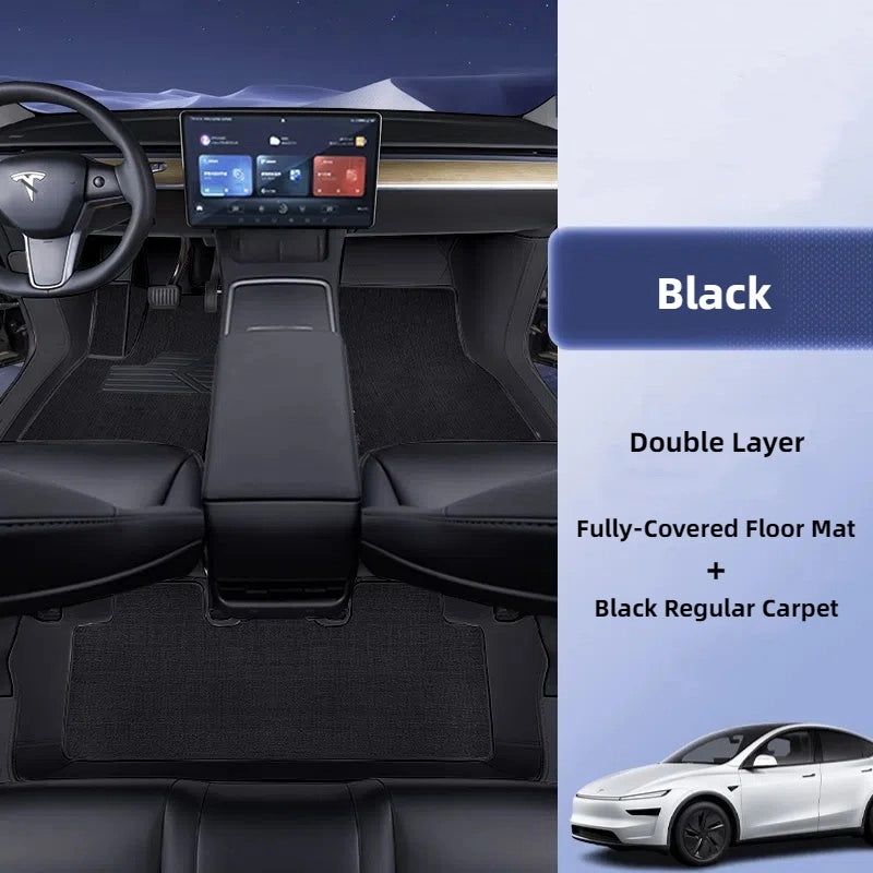 Model Y/3 Floor Mat Double Layer & All-Inclusive for Tesla  Modtesla