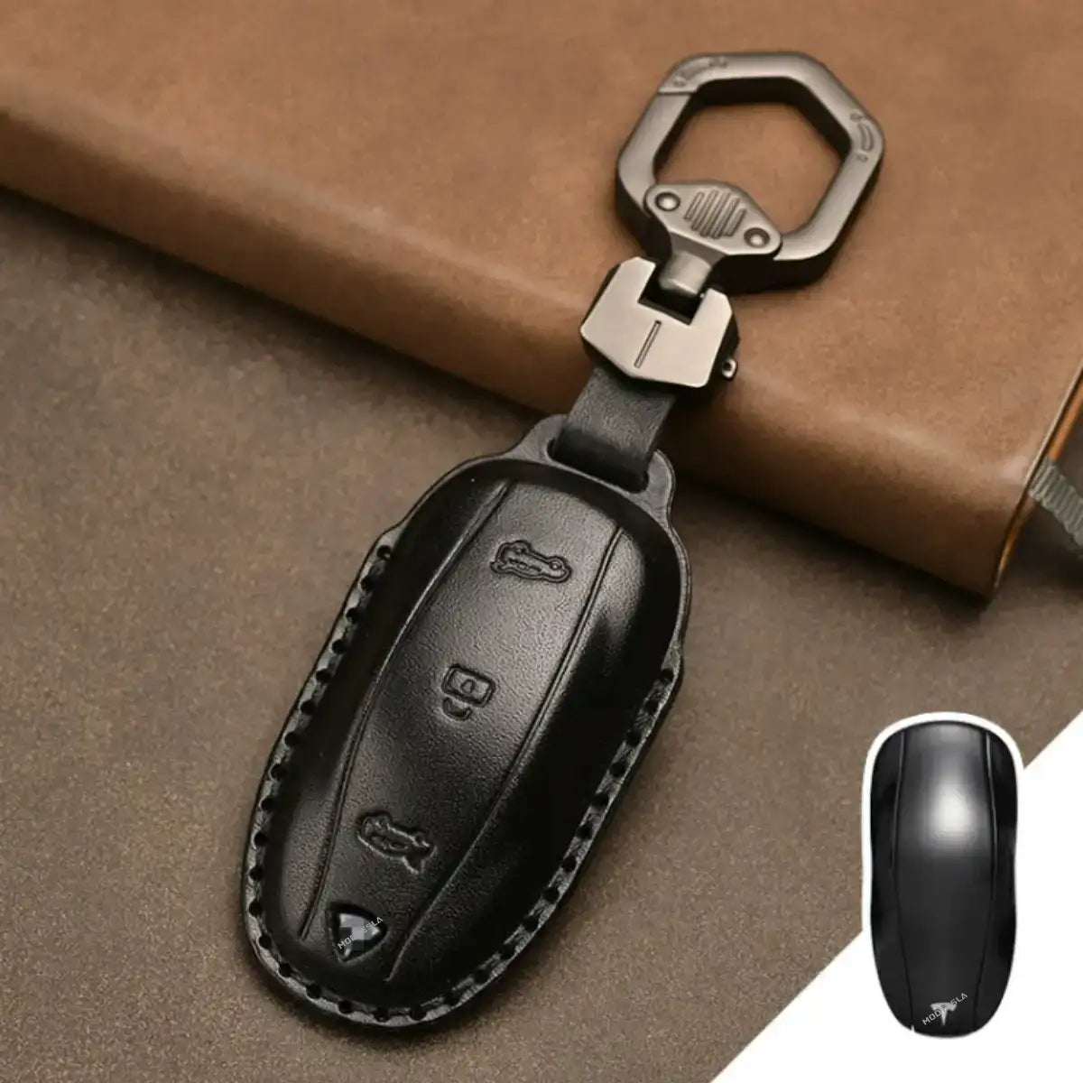 Leather Key Protector for Tesla Model Y/3/X/S  Modtesla