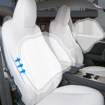 Fully-Covered Napa Seat Cover for Tesla Model Y Juniper 2025+ - Modtesla