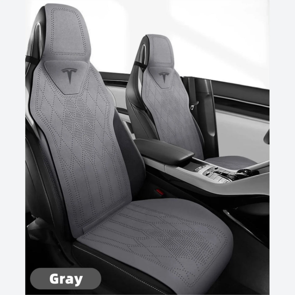 Suede Seat Cover for Tesla Model Y/3