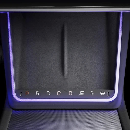 Wireless Charging Smart Button with Ambient Light for Tesla Model 3 2024+ / Y Juniper  Modtesla