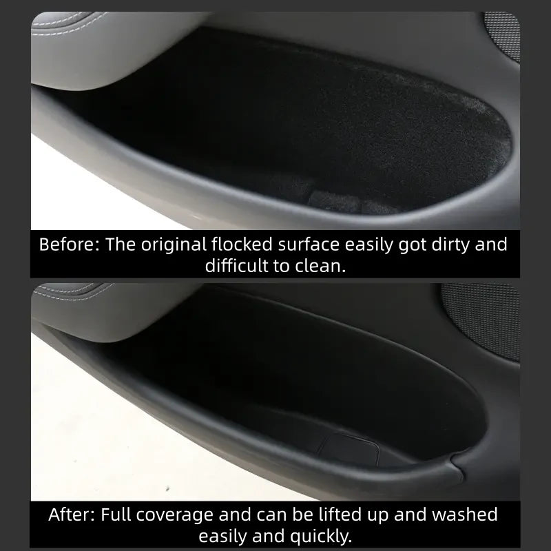 All-Inclusive Door Storage Box for Tesla Model Y Juniper (4pcs)  Modtesla