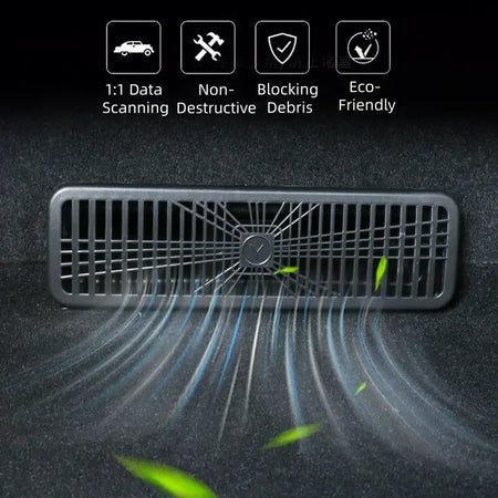Backseat Under Seat Air Vent Cover for Tesla Model Y Juniper  Modtesla