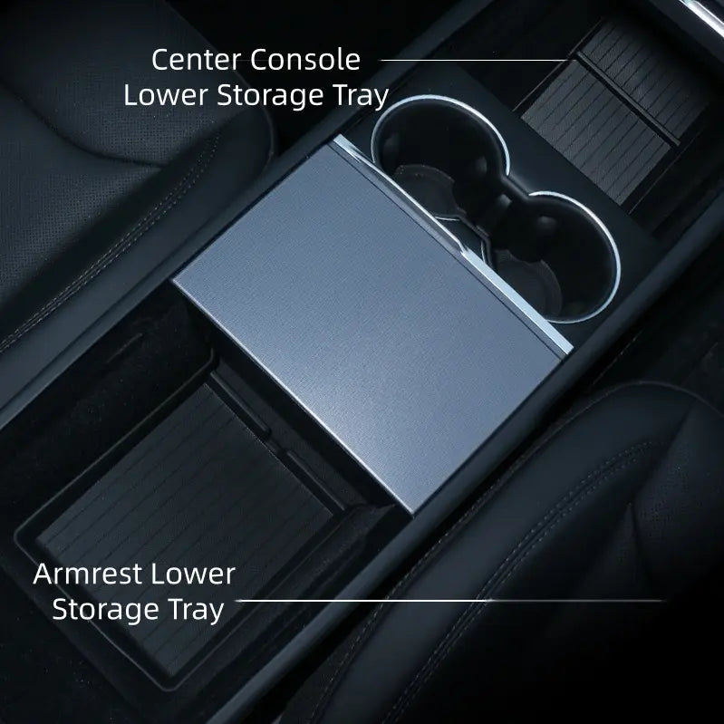 Center Console Lower Tray for Tesla Model Y Juniper  Modtesla