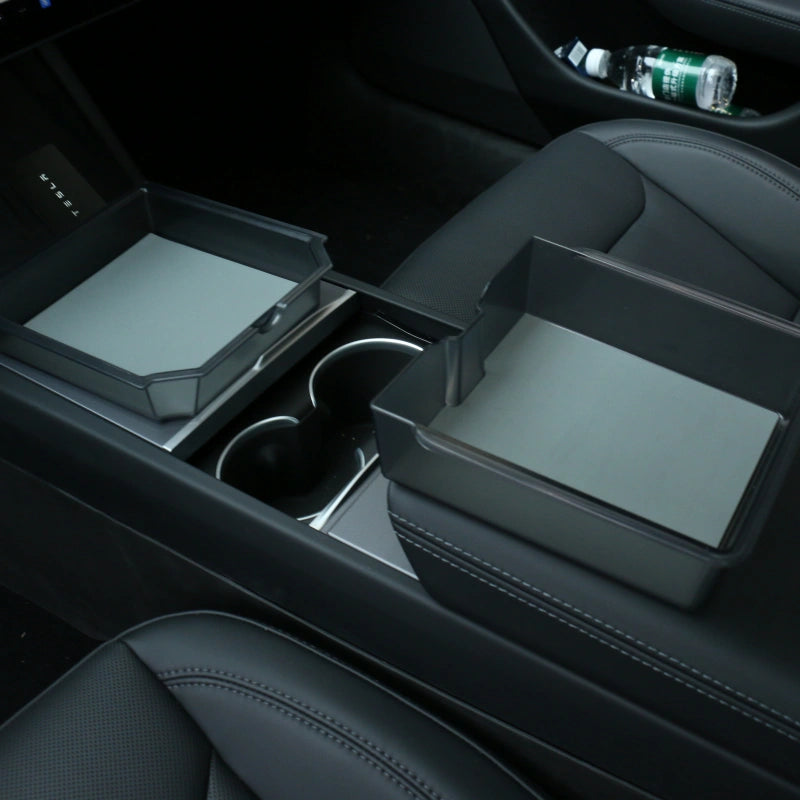 Center Storage Boxes Organizer for Tesla Model Y Juniper  Modtesla