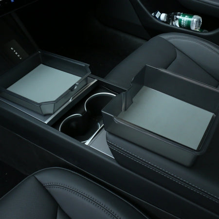 Center Storage Boxes Organizer for Tesla Model Y Juniper  Modtesla