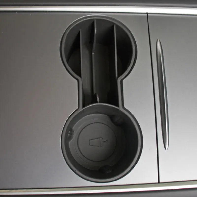 Cup Holder with Card Slots for Tesla Model 3  Modtesla